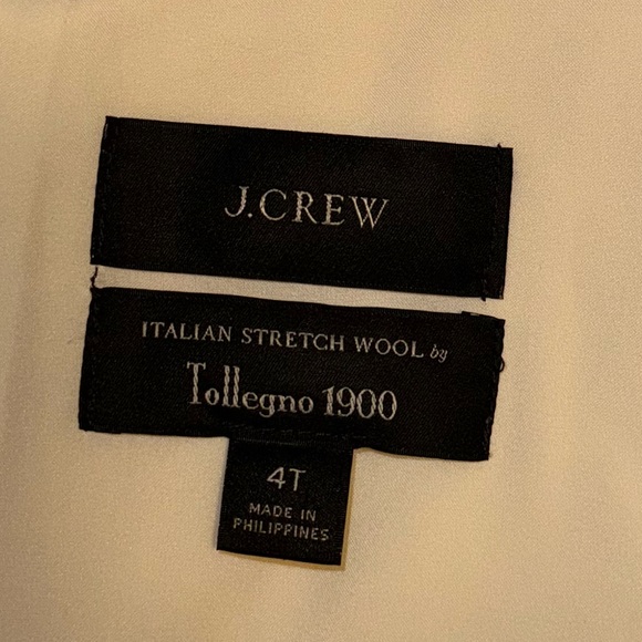 J.Crew Tollegno 1900 Italian Stretch Wool Dress - Picture 7 of 9